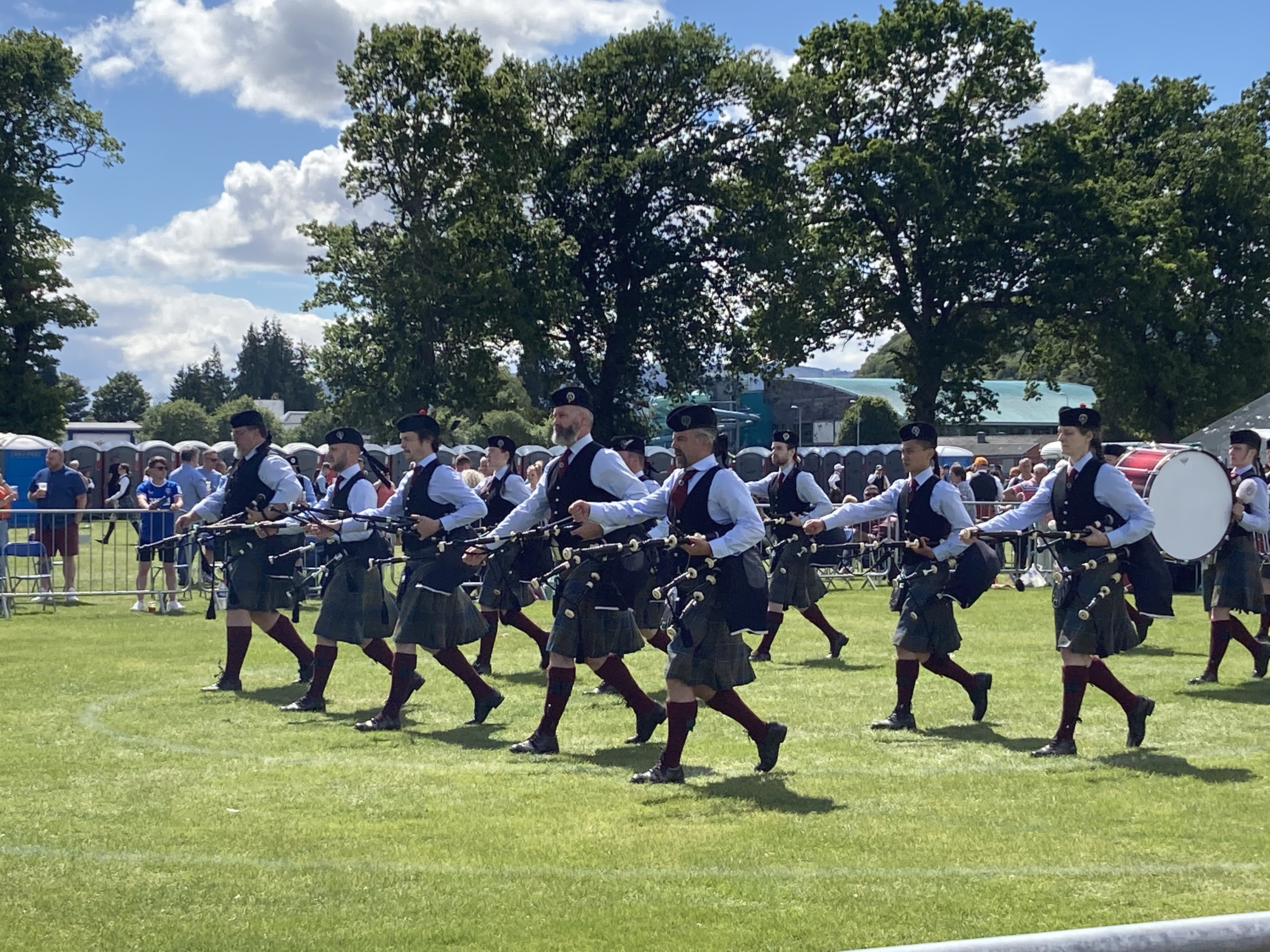 Stockbridge Pipe Band - Aberdeen - June 2022